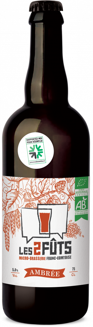 Bière 75cl Les2FÛTS Ambrée