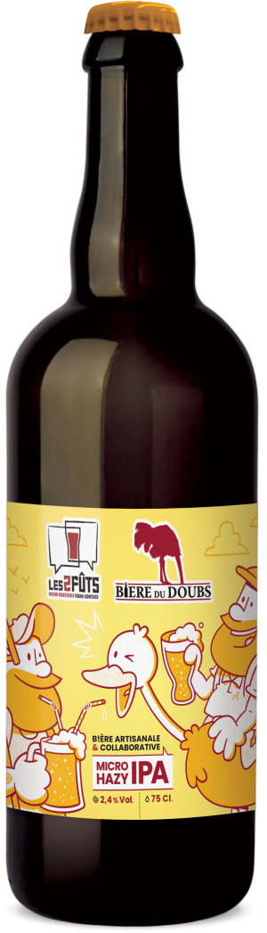 Bière 75cl Les2FÛTS Micro Hazy IPA