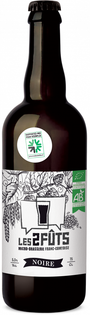 Bière 75cl Les2FÛTS Noire