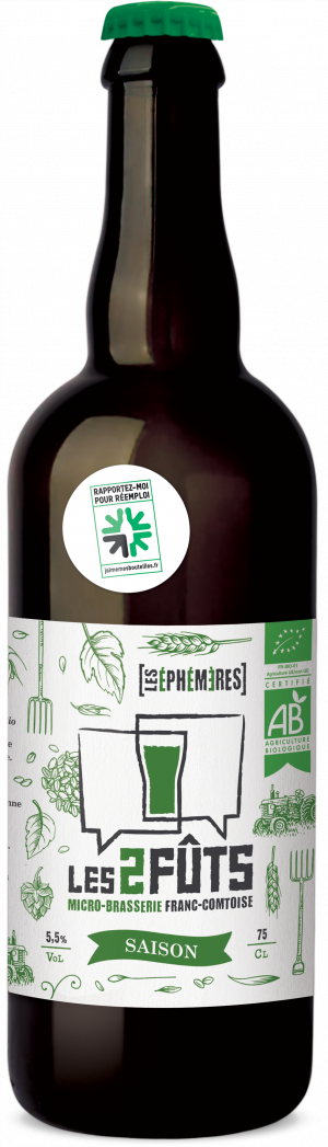 Bière 75cl Les2FÛTS SAISON