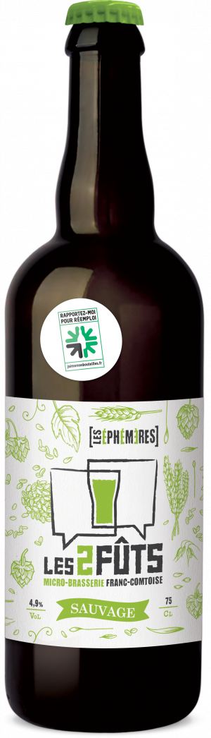 Bière 75cl Les2FÛTS Sauvage