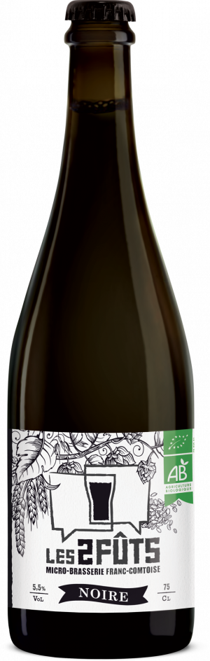 Bière 75cl Les2FÛTS Noire