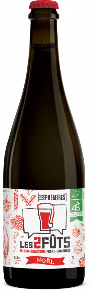 Bière 75cl Les2FÛTS Noël