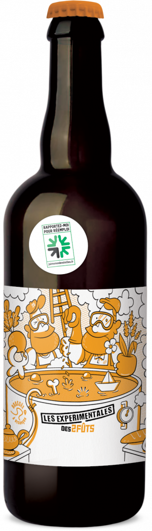 Bière 75cl Les2FÛTS KVEIK Sarasin/Citra