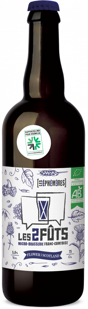 Bière 75cl Les2FÛTS Flower of Scotland